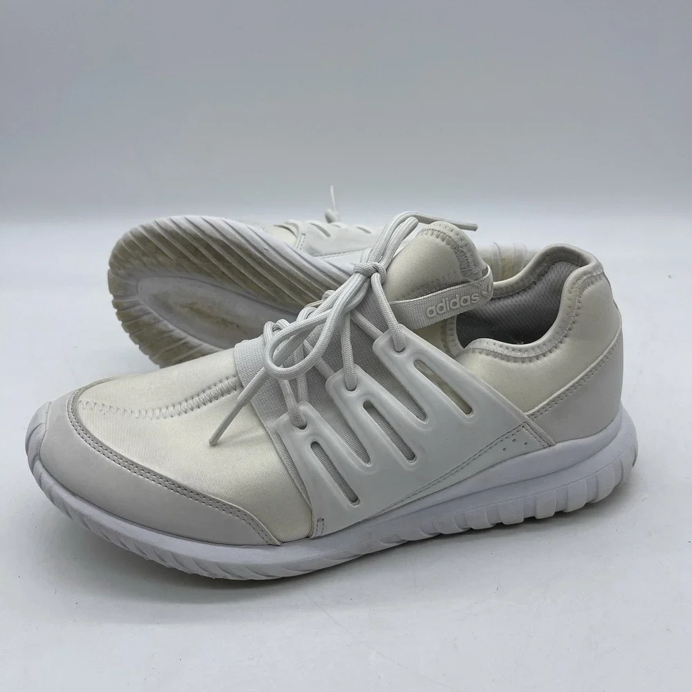 Adidas Originals Tubular Radial K S75008 Youth Size 6 Running Shoes White